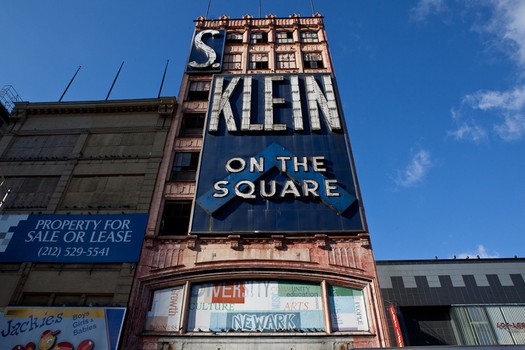 The S. Klein Building on Broad Street in Newark, NJ